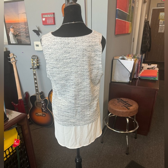 Sanctuary Two-Material Tank Top - Picture 2 of 4